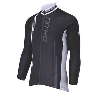 BBB Cycling BBW-166 Nitro Long Sleeve Jersey - Black/Silver