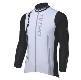 BBB Cycling BBW-166 Nitro Long Sleeve Jersey - White/Black