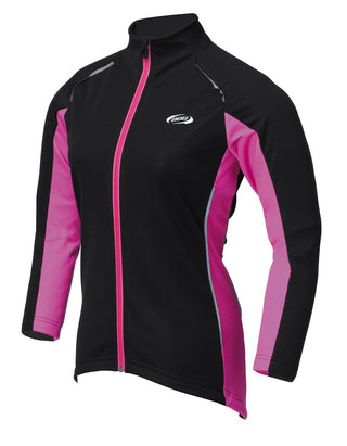 BBB Cycling BBW-173 Alpine Shield Women's Long Sleeve Jacket - Black/Pink