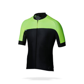 BBB Cycling BBW-233 Road Tech Short Sleeve Jersey - Black/Neon
