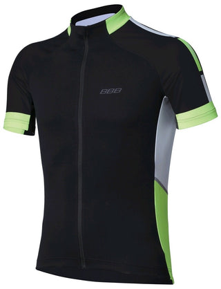 BBB Cycling BBW-234 ComfortFit Men's Short Sleeve Jersey - Black/Yellow