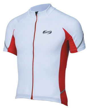 BBB Cycling BBW-235 Comfortfit Short Sleeve Jersey - White/Red