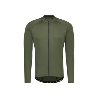 BBB Cycling BBW-237 Transition Olive Long Sleeve Jersey - Green
