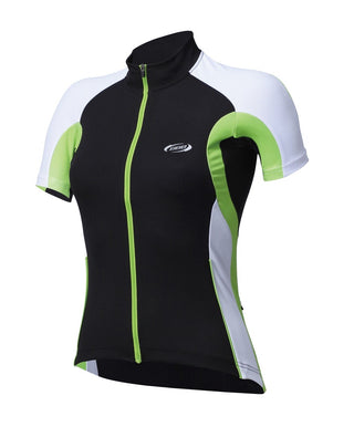 BBB Cycling BBW-241 PowerGirl Short Sleeve Jersey - Black/Green