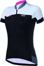 BBB Cycling BBW-242 Omnium Women's Short Sleeve Jersey - Black/Pink