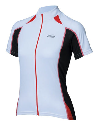 BBB Cycling BBW-245 ComfortGirl Short Sleeve Jersey - White/Red
