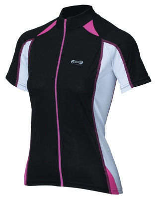 BBB Cycling BBW-245 ComfortGirl Short Sleeve Jersey - Black/Pink