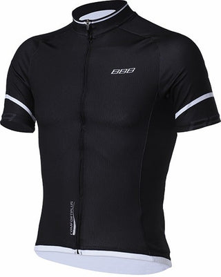 BBB Cycling BBW-246 Comfort Fit Short Sleeve Men's Jersey - Black/White