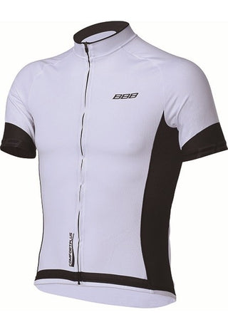 BBB Cycling BBW-246 Comfort Fit Short Sleeve Men's Jersey - White/Black