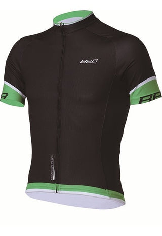 BBB Cycling BBW-246 Comfort Fit Short Sleeve Men's Jersey - Black/Green
