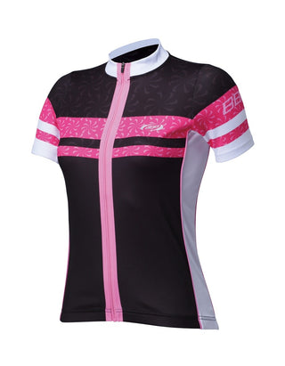BBB Cycling BBW-248 Force Women's Short Sleeve Jersey - Black/Pink