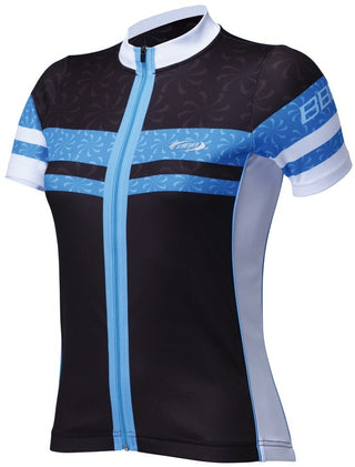BBB Cycling BBW-248 Force Women's Short Sleeve Jersey - Black/Blue