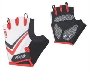 BBB Cycling BBW-31 AirRoad Short Finger Gloves - White/Red