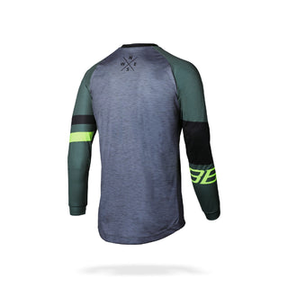 BBB Cycling BBW-317 Switchback Long Sleeve Men's Jersey - Grey/Neon