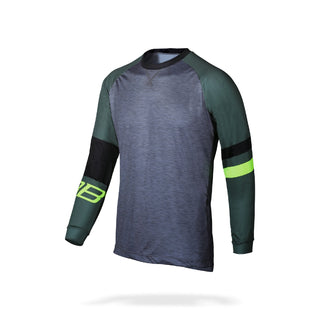 BBB Cycling BBW-317 Switchback Long Sleeve Men's Jersey - Grey/Neon
