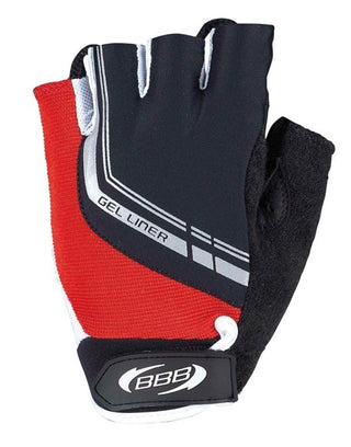 BBB Cycling BBW-35 Gelliner Short Finger Gloves - Red
