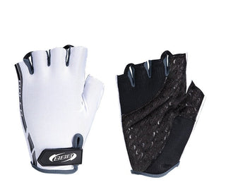 BBB Cycling BBW-37 Racer Short Finger Gloves - White/Grey