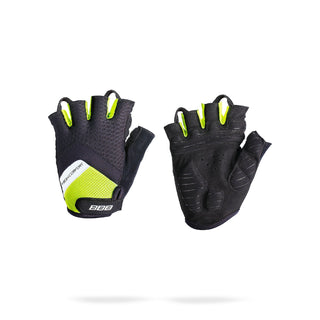 BBB Cycling BBW-41 HighComfort Short Finger Gloves - Black/Neon