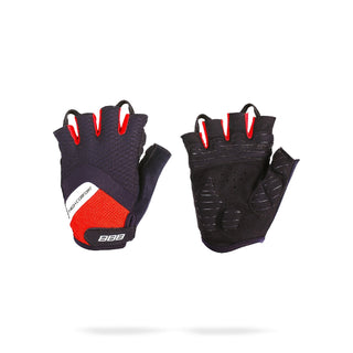 BBB Cycling BBW-41 HighComfort Short Finger Gloves - Black/Red