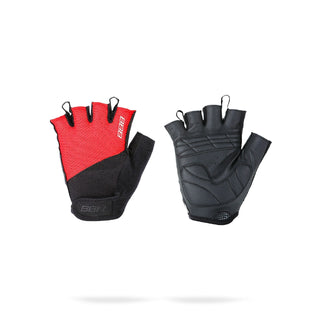 BBB Cycling BBW-49 Chase Cooldown Short Finger Gloves - Black/Red