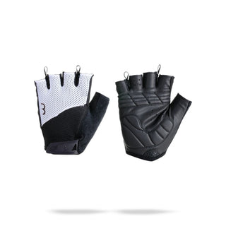 BBB Cycling BBW-49 Chase Cooldown Short Finger Gloves - Black/White