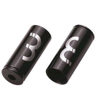 BBB Cycling BCB-161 Ferrules 5MM Fits Brake Cable Housing Alloy 100 Pcs - Black
