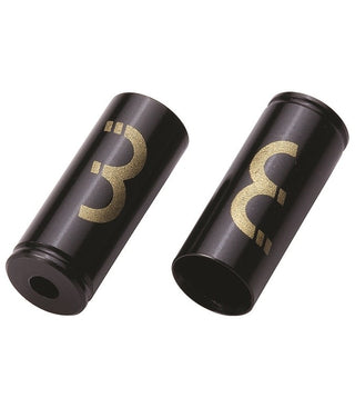 BBB Cycling BCB-162 Sealed Cable Ferrules Fit Brake Housing Alloy 5MM 100Pcs - Black