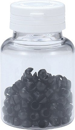 BBB Cycling BCB-173 Housing Connector Plastic Fits 4-5MM 50 Pcs - Black