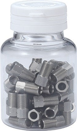 BBB Cycling BCB-232 Compression Nut Shimano 50 Pcs - Stainless Steel