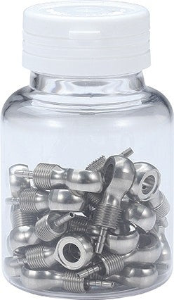 BBB Cycling BCB-241 Banjo Hose Barb Magura ID2.1MM Hose 25 Pcs - Stainless Steel
