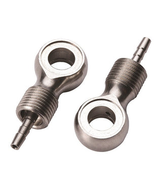 BBB Cycling BCB-241 Banjo Hose Barb Magura ID2.1MM Hose 25 Pcs - Stainless Steel