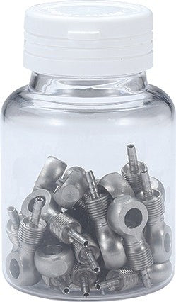 BBB Cycling BCB-242 Banjo Hose Barb Shimano ID2.1MM Hose 25 Pcs - Stainless Steel