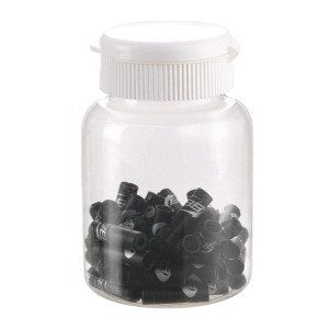 BBB Cycling BCB-66 Shift Aluminum End Caps Ferrules Alloy 4.5MM 50 Pcs - Black