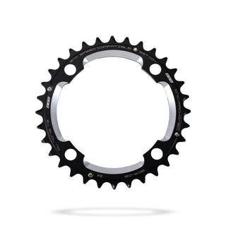 BBB Cycling BCR-8 RoundAbout MTB 4 Arm W/Pins 104 PCD Chainring - 32T Black