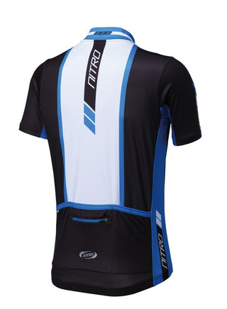 BBB Cycling BBW-238 Nitro Summer Short Sleeve Jersey - Black/Blue