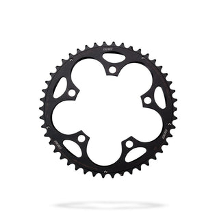 BBB Cycling BCR-32L CompactGear Campagnolo UT/PT 110 PCD Compact Large Chainring - 46T Black