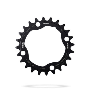BBB Cycling BCR-42 MTBGear 2x10 Sram XX 80 PCD Chainring - 24T Black