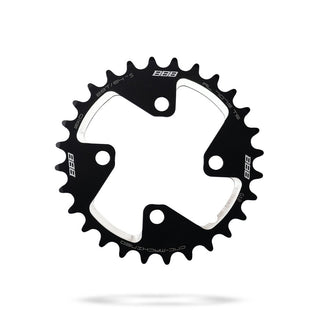 BBB Cycling BCR-46 MTBGear Comp 2x10 Shimano XT 64 PCD Chainring - 28T Black