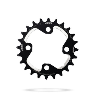 BBB Cycling BCR-46 MTBGear Comp 2x10 Shimano XT 64 PCD Chainring - 24T Black