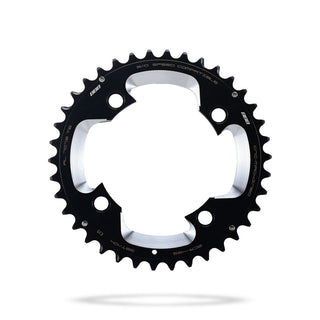 BBB Cycling BCR-49S MTBGear Comp 4 ARM 3x10 Shimano Chainring - 38T Black