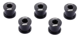 BBB Cycling BCR-51.BK Hexstars Chainring Bolts 5 Pcs - Black