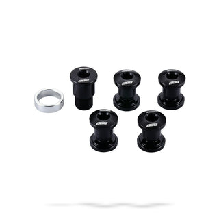 BBB Cycling BCR-54C TorxStars Chainring Bolts 11 Speed Camp - Black