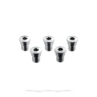 BBB Cycling BCR-55S Chainring Bolts Torx Stars 10 Speed Shimano - Silver