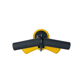 BBB Cycling BFP-27 AirSteel Floor Pump - Yellow