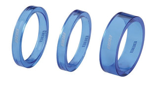 BBB Cycling BHP-37.BL Transspace 1-1/8 2X5MM 1X10MM Trans - Blue