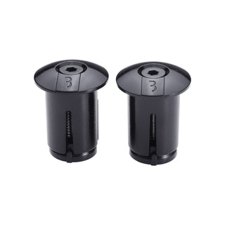 BBB Cycling NanoRibbon Gel Handlebar Tape With Screw-On End Caps - Black