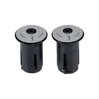 BBB Cycling BHT-97R Aluminum Screwon Reflective End Caps 2 Pcs