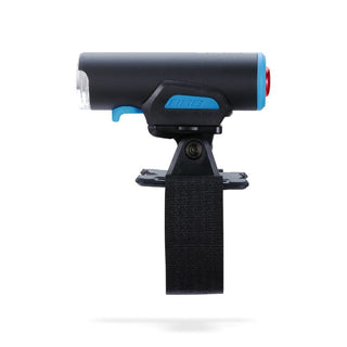 BBB Cycling BLS-116 Scout Combo Front Light 200 Lumen Helmet Mount - Black
