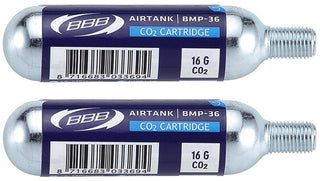 BBB Cycling BMP-35 Cartridge CO2 Air Tanks Pair (2Pcs)
