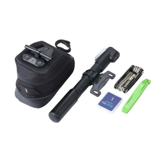 BBB Cycling BSB-57 Combiset Store Pack Saddle Bag Tool Kit - Black
